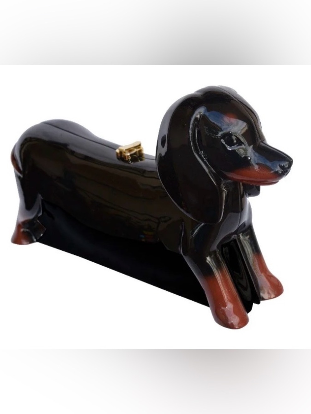 Timmy Woods Dachshund Shaped Handbag
